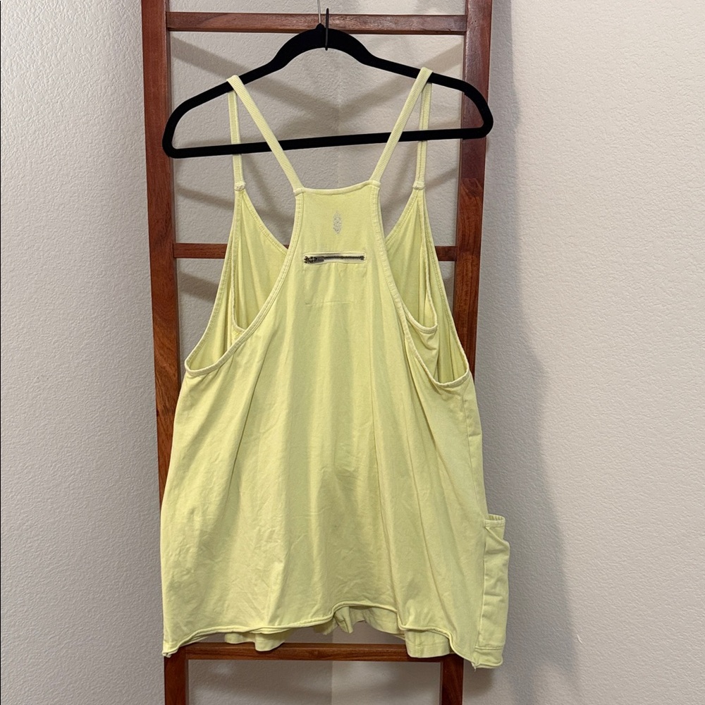 FP Movement by Free People Hot Shot Mini Dress in Sour Citrus Size Large NWOT - Picture 3 of 6
